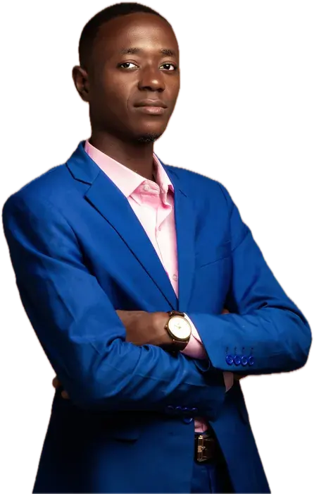 Giovanny Engamba — costume bleu