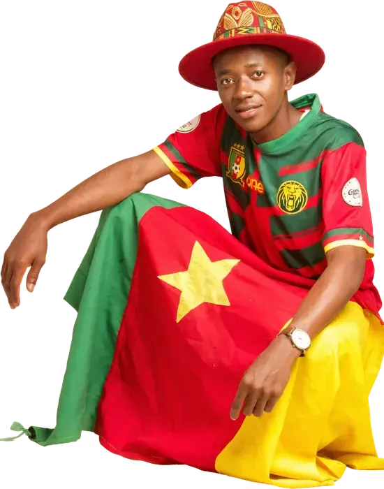 Giovanny Engamba — drapeau du cameroun