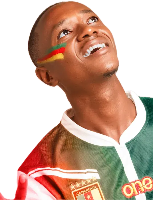 Giovanny Engamba — maillot des lions, le regard