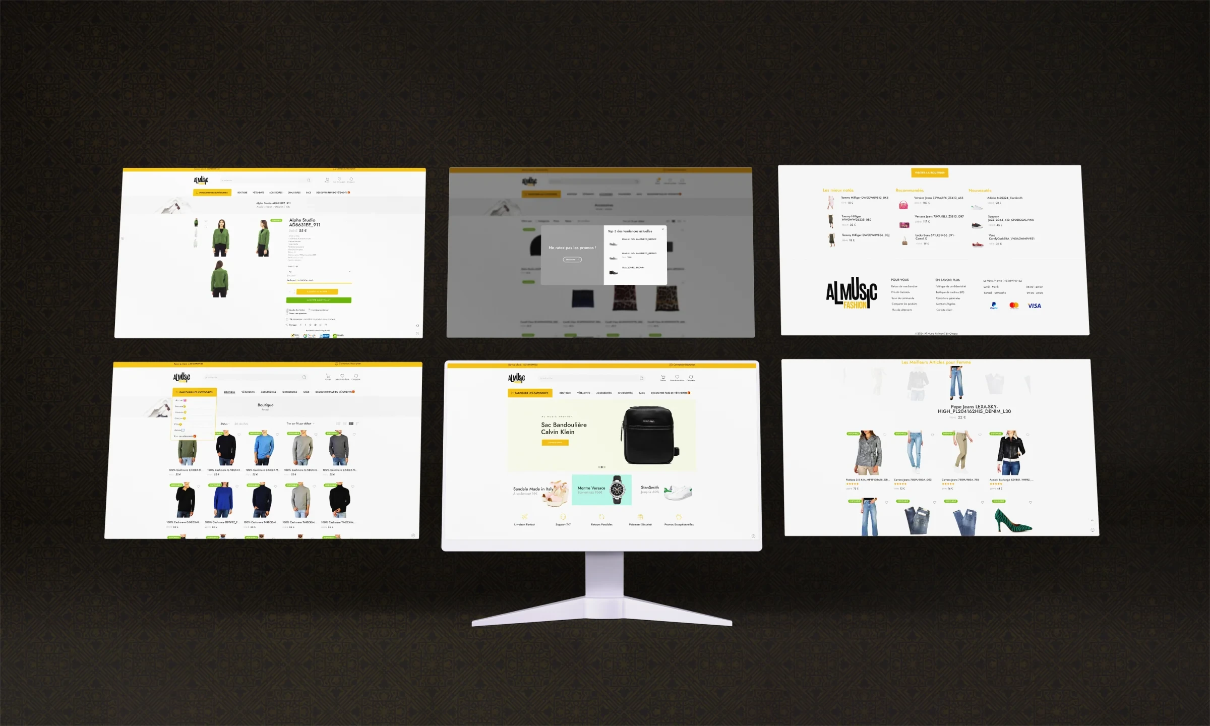 AL Music Fashion — E-commerce mode — visuel 2
