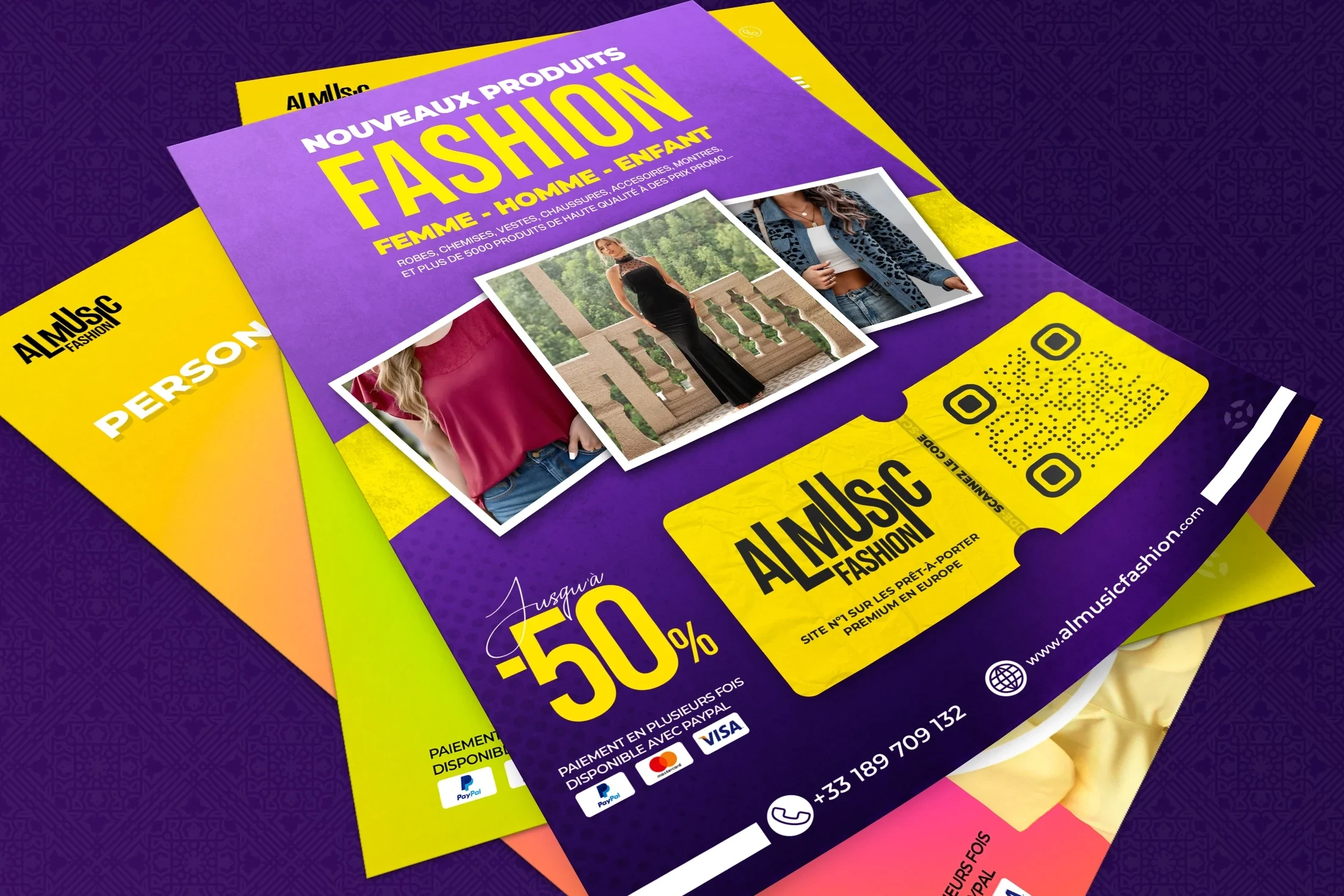 Al Music Fashion — Flyers print — visuel 1