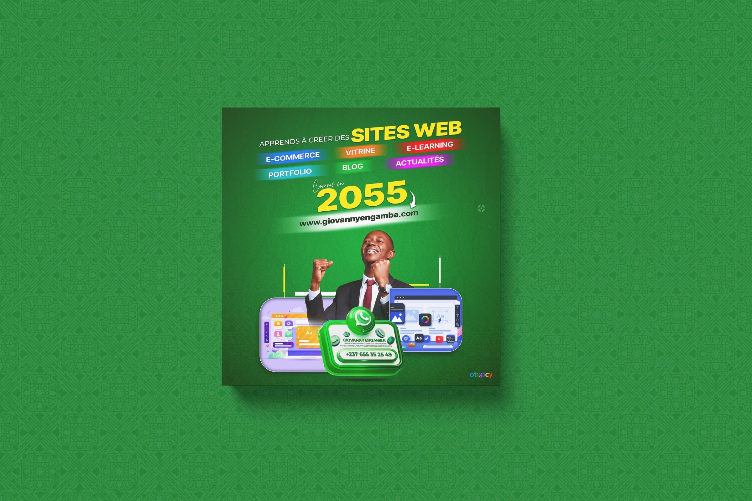 Giovanny Engamba — Flyers de promotion — visuel 2