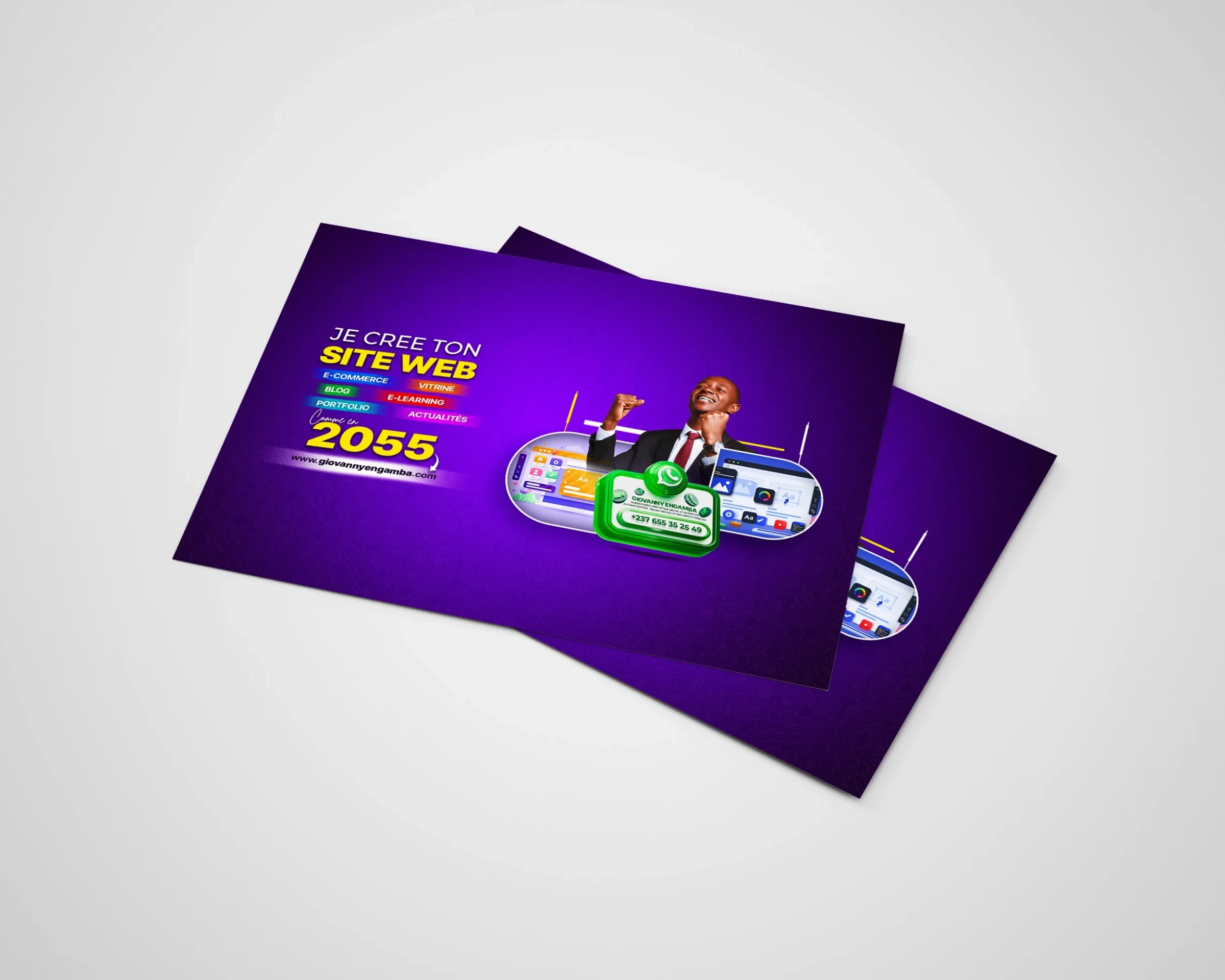 Giovanny Engamba — Flyers de promotion — visuel 3