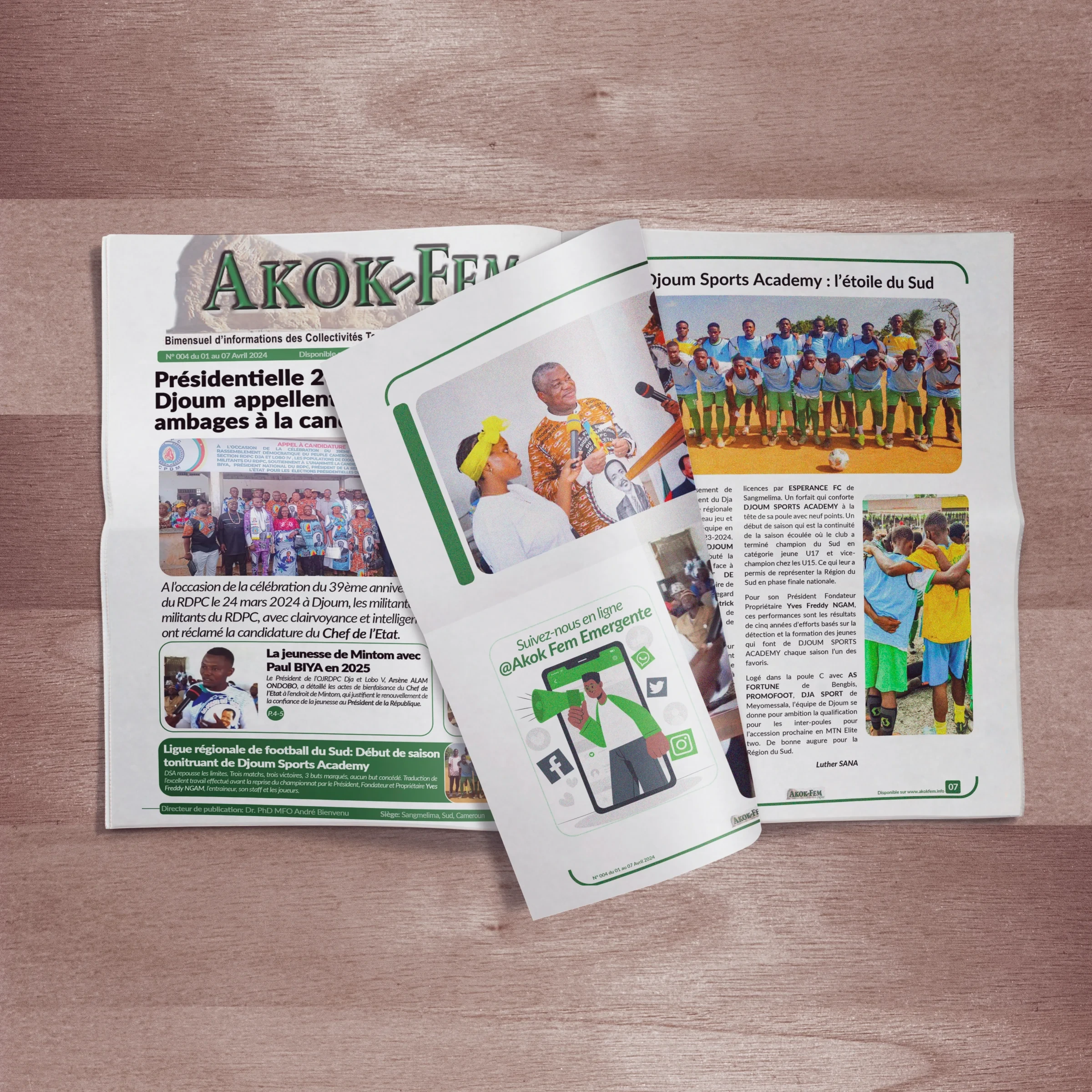Akok-Fem — Journal hebdomadaire — visuel 3