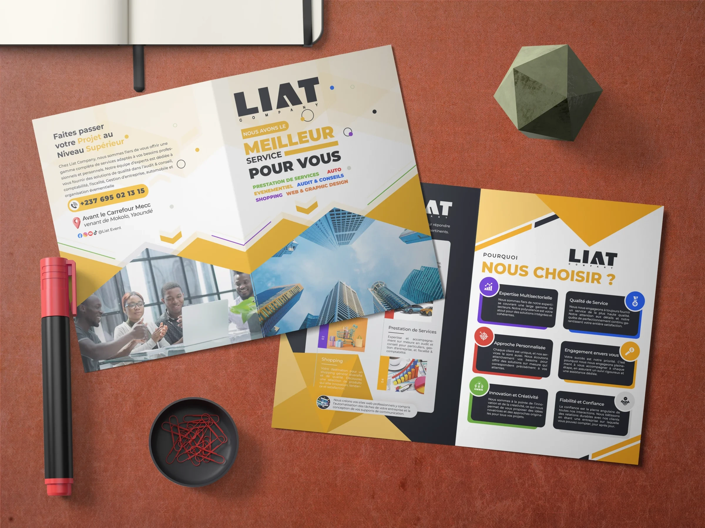 Liat Company — Brochure de services — visuel 1