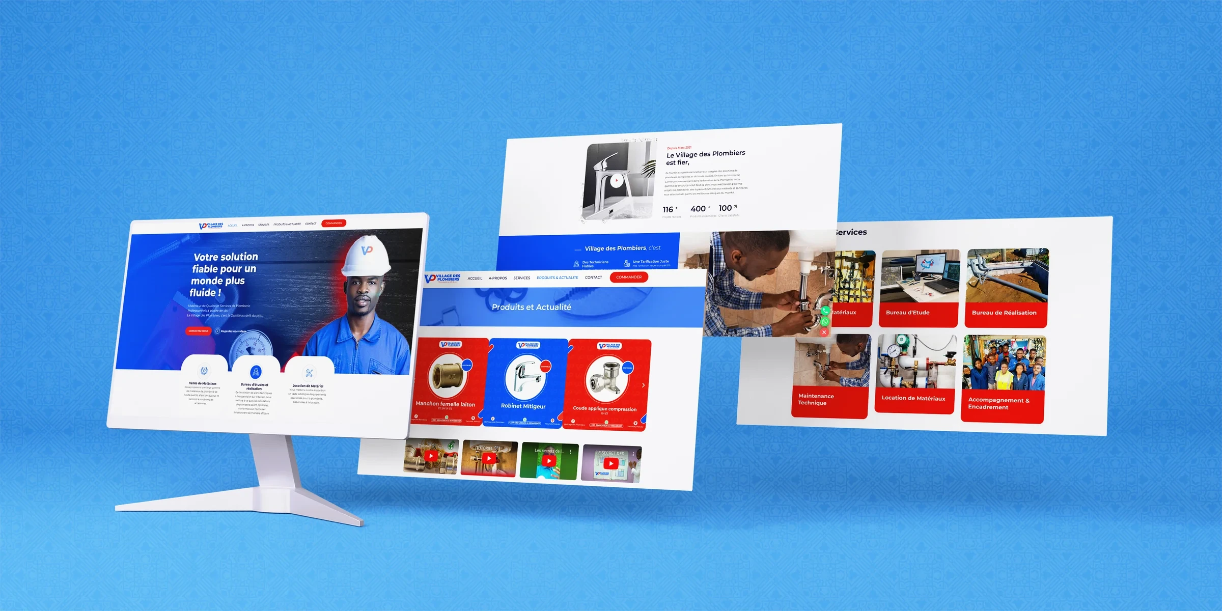 Village des Plombiers — Identité, catalogue et site — visuel 8