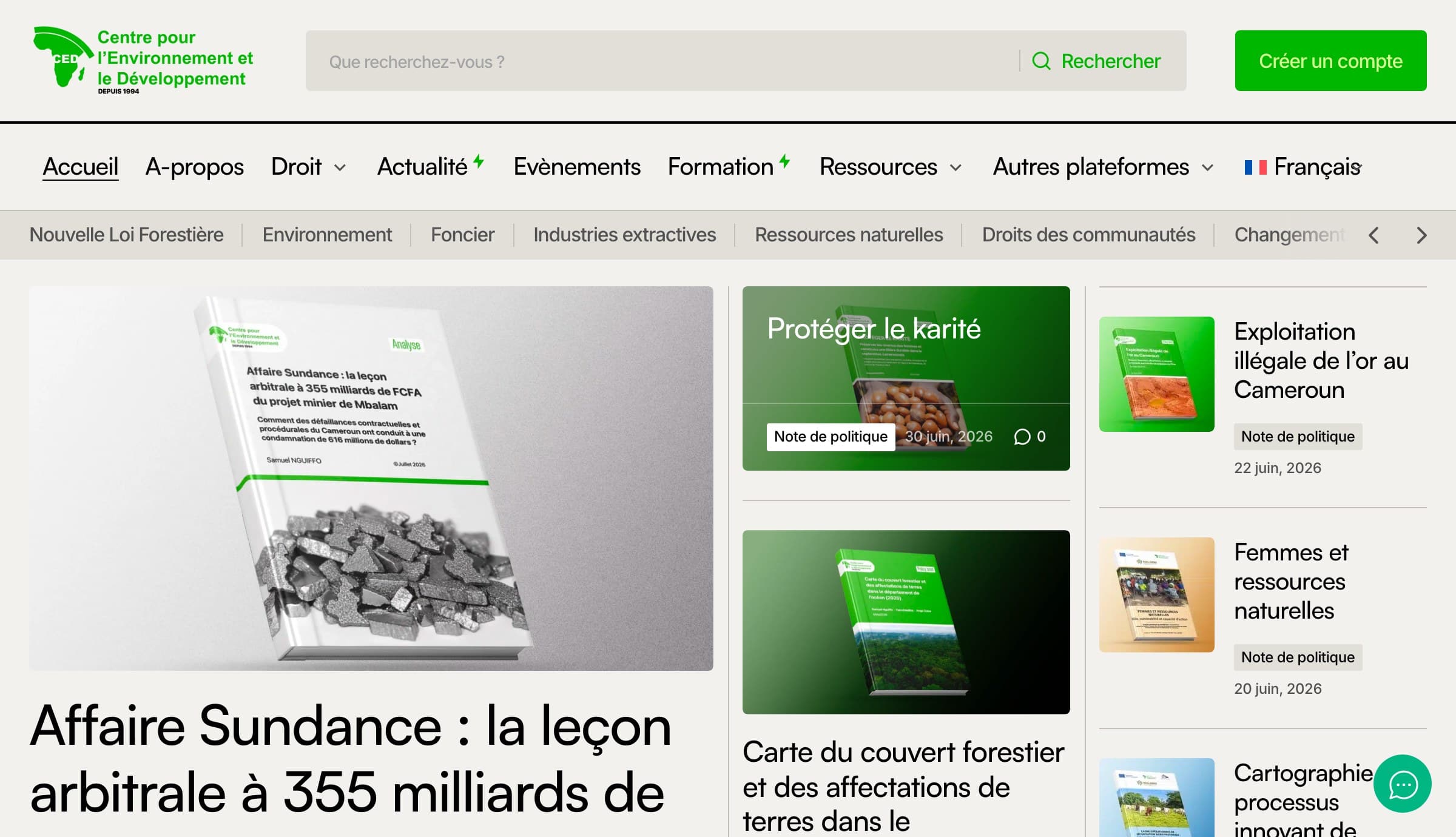 CED — Refonte web & communication