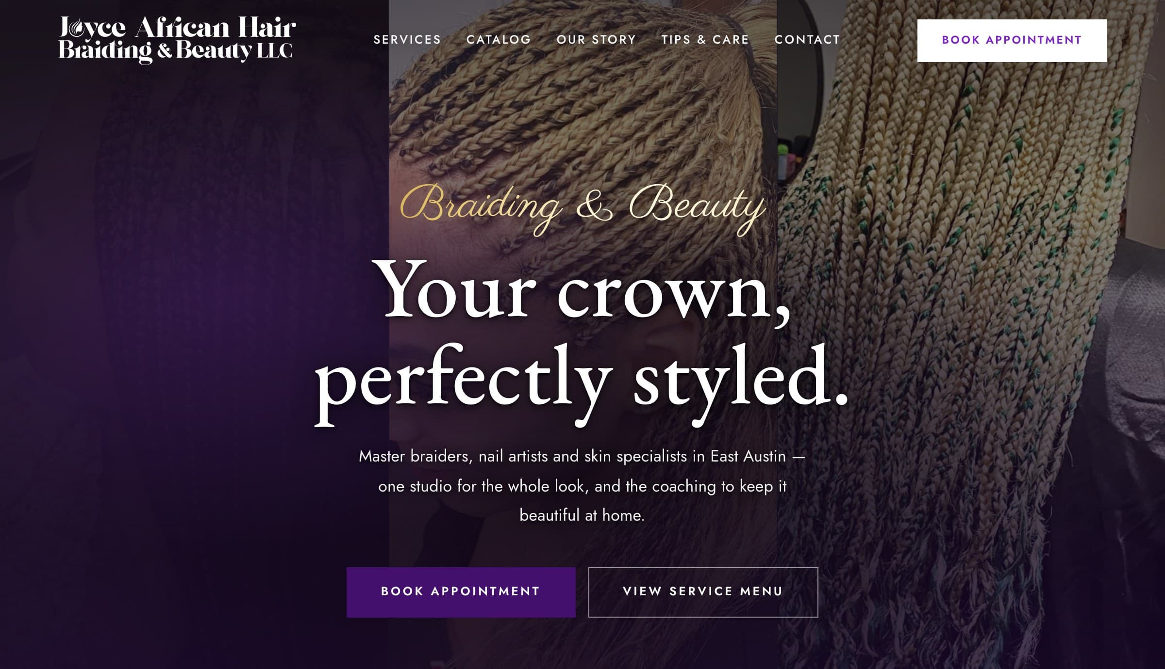 Joyce African — Salon de coiffure au Texas