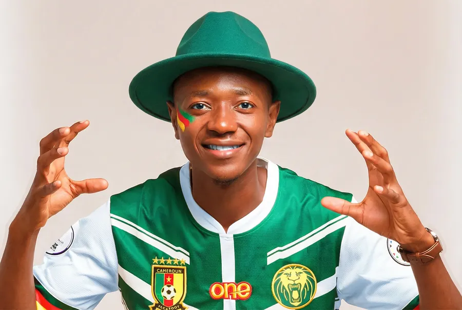 Giovanny Engamba — paysage — maillot du cameroun