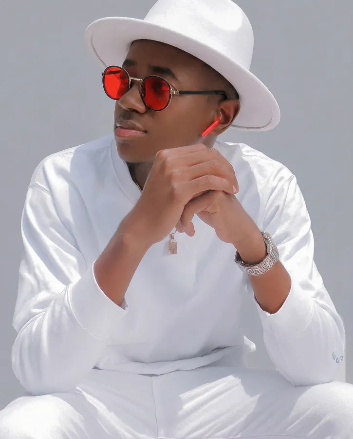 Giovanny Engamba — portrait, tenue blanche