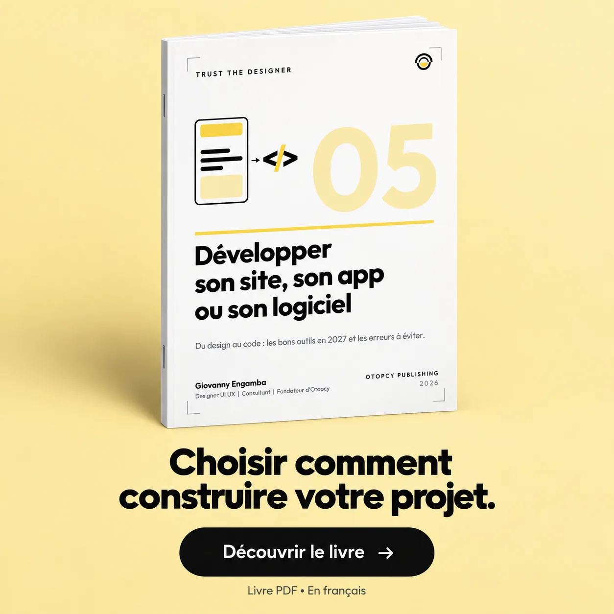 Un PDF, à toi pour de bon.