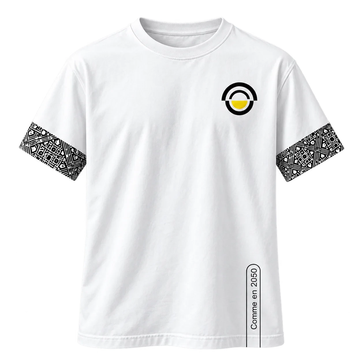 T-shirt Gio — Collection Motifia — coloris Blanc