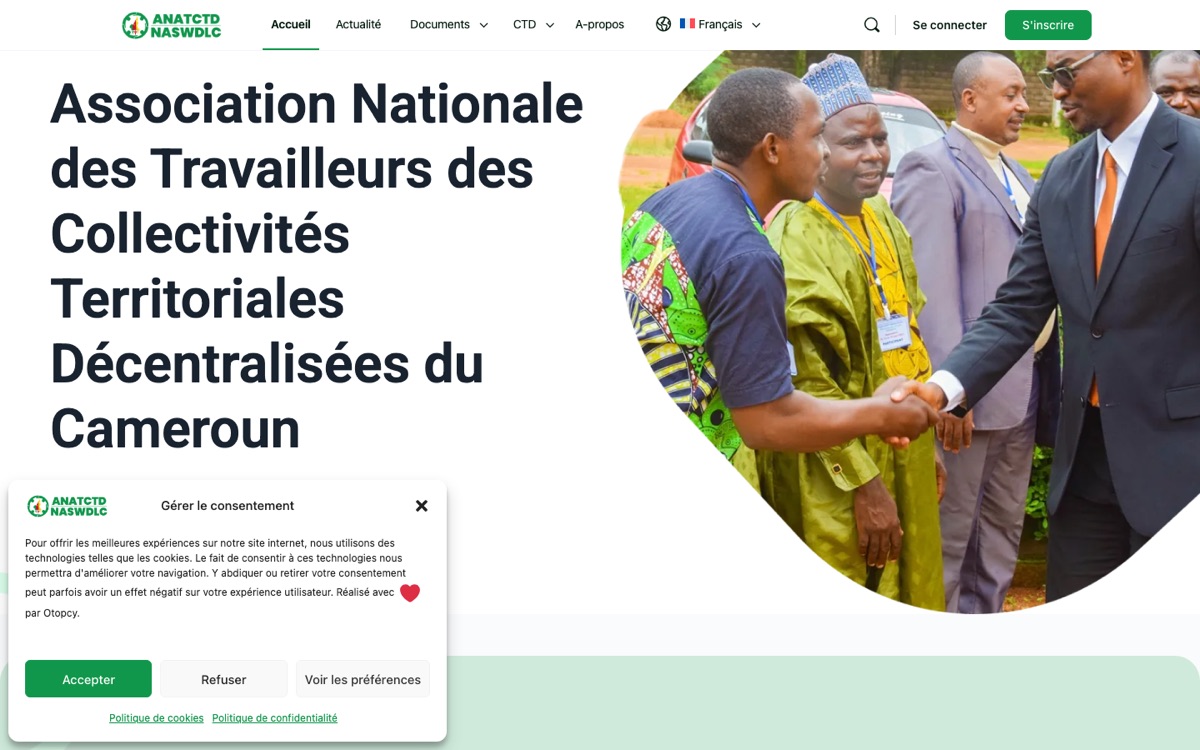 Capture du site ANATCTD — Plateforme & forums